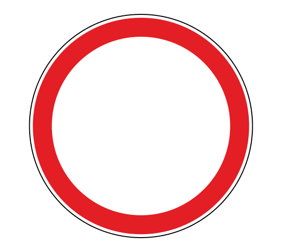 Знак 3.2 Движение запрещено