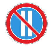 Знак 3.30 Стоянка запрещена по четным числам месяца