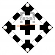 Знак "Поднять нож, закрыть крылья ", временный