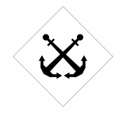 Знак 3-3 Пост судоходной инспекции