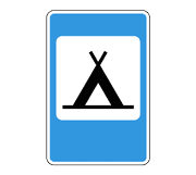 Знак 7.10 Кемпинг