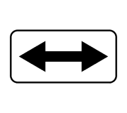Знак 8.3.3 Направление действия