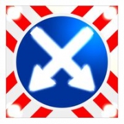 Светодиодный знак 4.2.1, 4.2.2, 4.2.3 для дорожной техники 