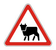 Знак 1.26 Перегон скота
