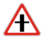 Знак 2.3.1 Пересечение с второстепенной дорогой