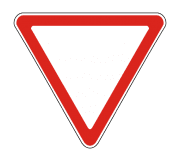 Знак 2.4  Уступите дорогу