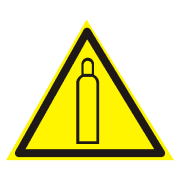 Знак W19 "Газовый баллон"
