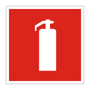 Знак F04 "Огнетушитель"