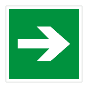 Знак Е02-01 "Направляющая стрелка"