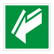 Знак Е19 "Открывать движением на себя"