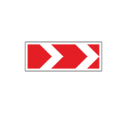 Знак 1.34.1 Направление поворота (средний)