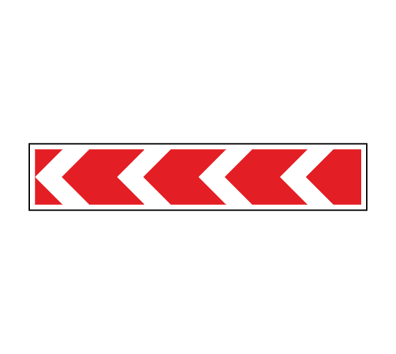 Знак 1.34.2 Направление поворота (большой)