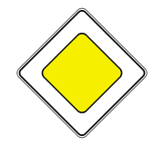 Знак 2.1 Главная дорога